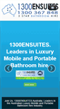 Mobile Screenshot of 1300ensuites.com.au